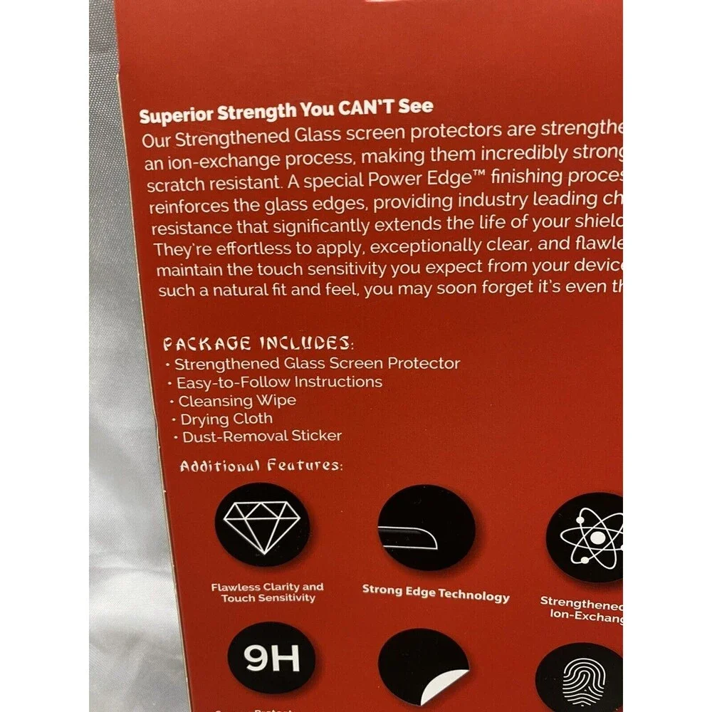Samurai Glass iPhone 7 Strengthen Glass Screen Protector Hardness 9H